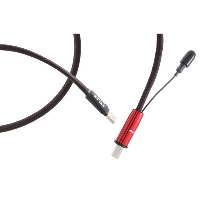 Atlas Mavros USB Kabel USB A-B z uziemieniem GRUN - 0,5m