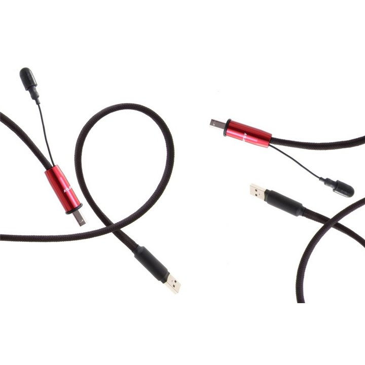 Atlas Mavros USB Kabel USB A-B z uziemieniem GRUN - 0,5m