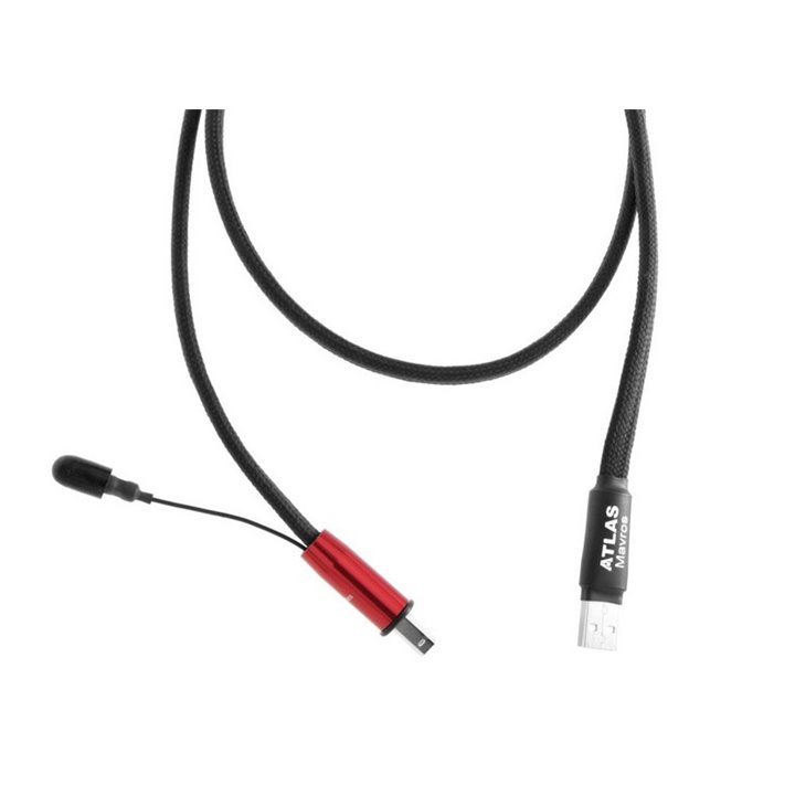 Atlas Mavros USB Kabel USB A-B z uziemieniem GRUN - 1,0m