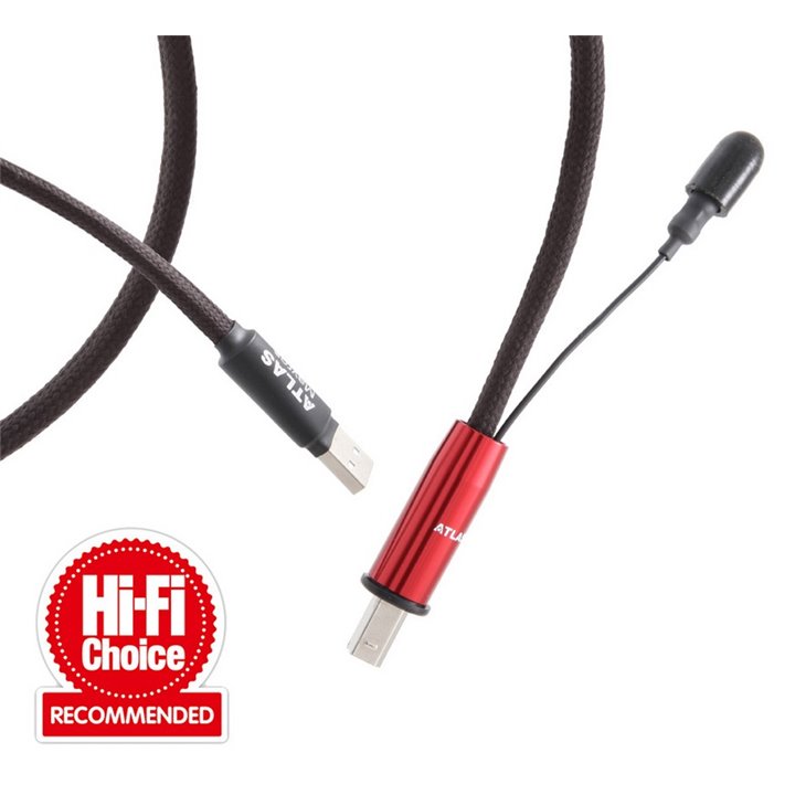 Atlas Mavros USB Kabel USB A-B z uziemieniem GRUN - 1,5m
