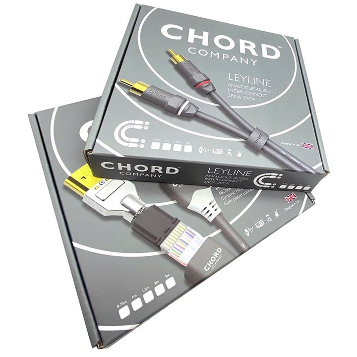 Chord LEYLINE - Interkonekt stereo 2RCA/2RCA - 1,5M