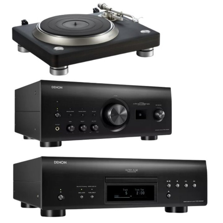 Denon PMA3000 NE + DCD3000NE + DP 3000 NE Czarne- Raty 0 % - Gwarancja Producenta - Salon Łódź