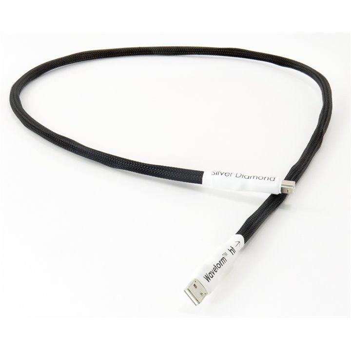Tellurium Q Silver Diamond USB 1,0 m. / Raty 0% - Gwarancja producenta - Salon Łódź