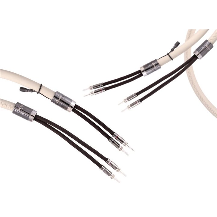 Atlas ASIMI LUXE 4-4 Kable głośnikowe typu Bi-AMP z systemem uziemienia GRUN - 2x1,0 m.
