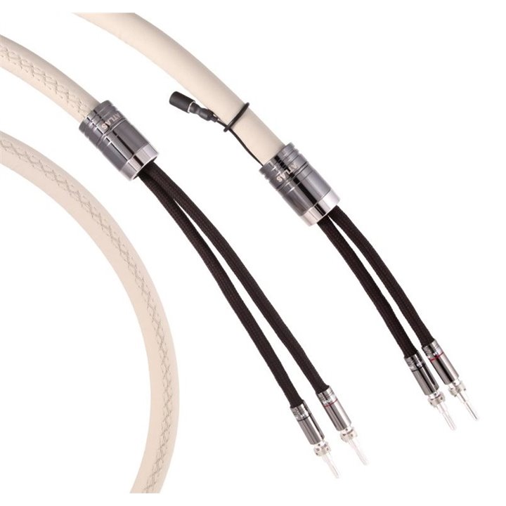 Atlas ASIMI LUXE 4-4 Kable głośnikowe typu Bi-AMP z systemem uziemienia GRUN - 2x2,0 m.