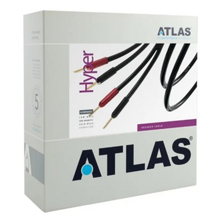 Atlas HYPER ACHROMATIC Z BI-AMP Kable głośnikowe typu Bi-AMP - 2x5,0m.