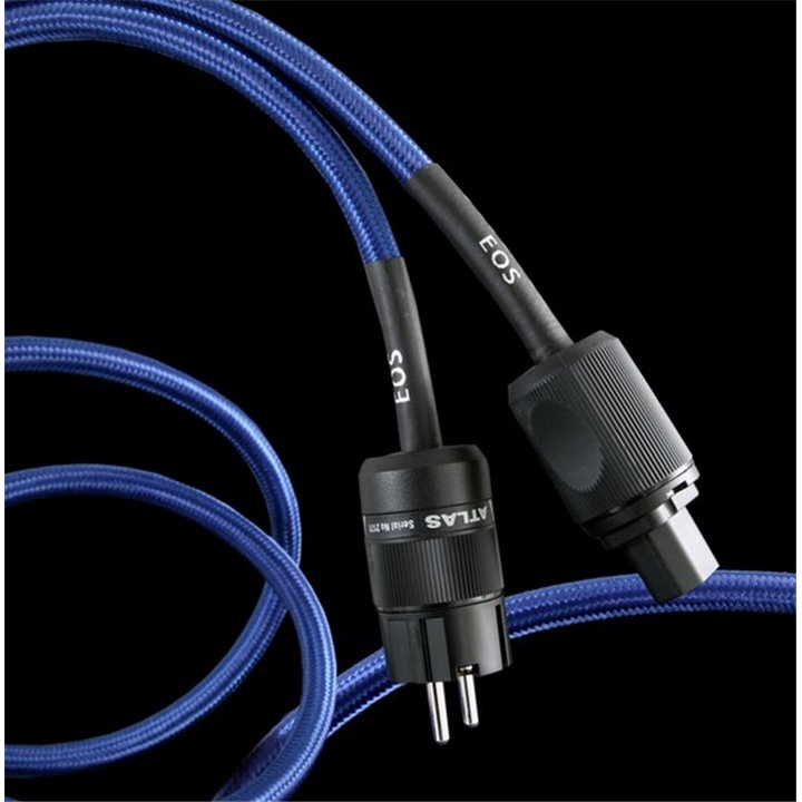 Atlas EOS 4DD Kabel zasilający wtyk Schuko – C15 (10A) / C19 (16A) / C6 (do wyboru) - 3,0m.