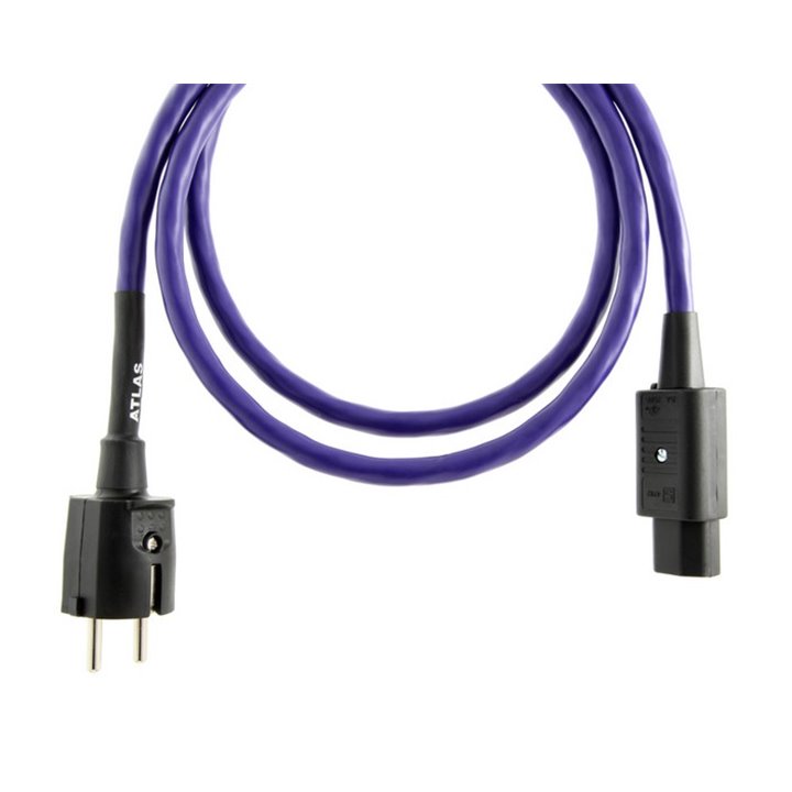 Atlas EOS DD Kabel zasilający wtyk Schuko – C15 (10A) / C19 (16A) / C6 (do wyboru) - 1,5m.