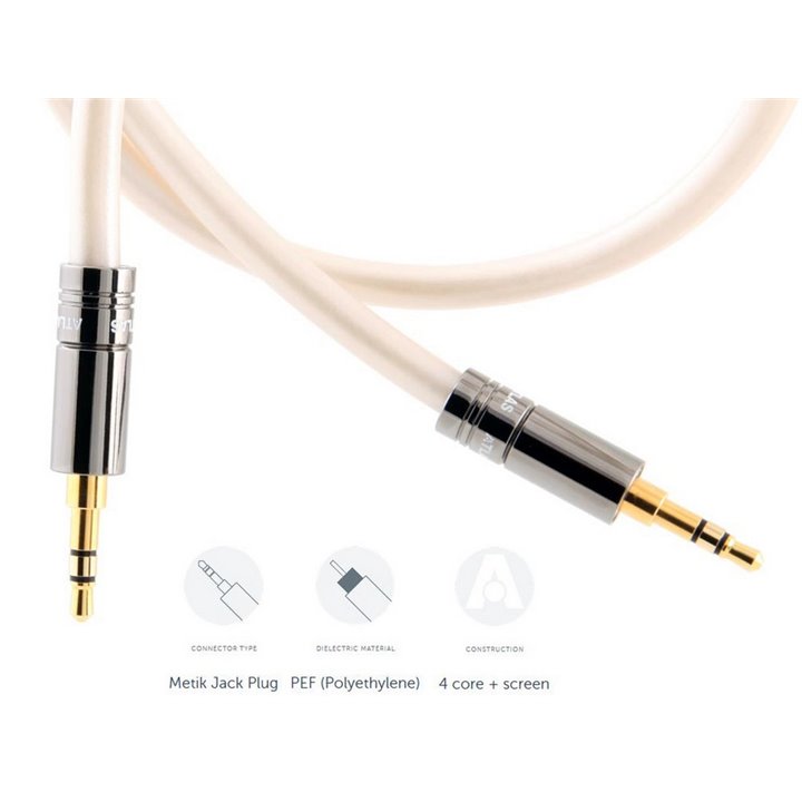 Atlas ELEMENT METIK 3,5MM Kabel Jack 3,5mm – Jack 3,5mm - 0,5m.