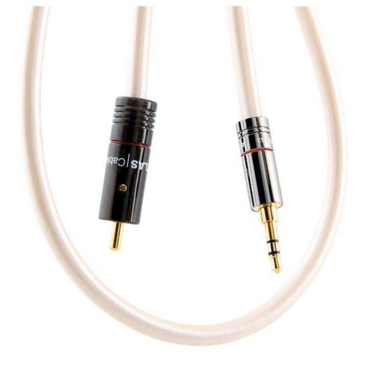 Atlas HYPER METIK 3,5MM – ACHROMATIC S/PDIF Kabel Jack 3,5mm – 1xRCA S/PDIF - 0,5m.