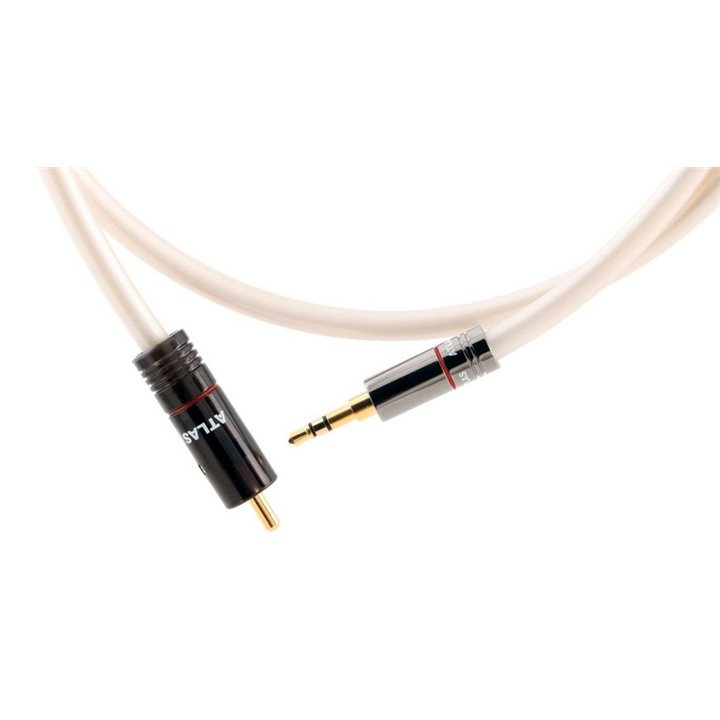 Atlas ELEMENT METIK 3,5MM – ACHROMATIC S/PDIF Kabel Jack 3,5mm – 1xRCA S/PDIF - 0,75m.