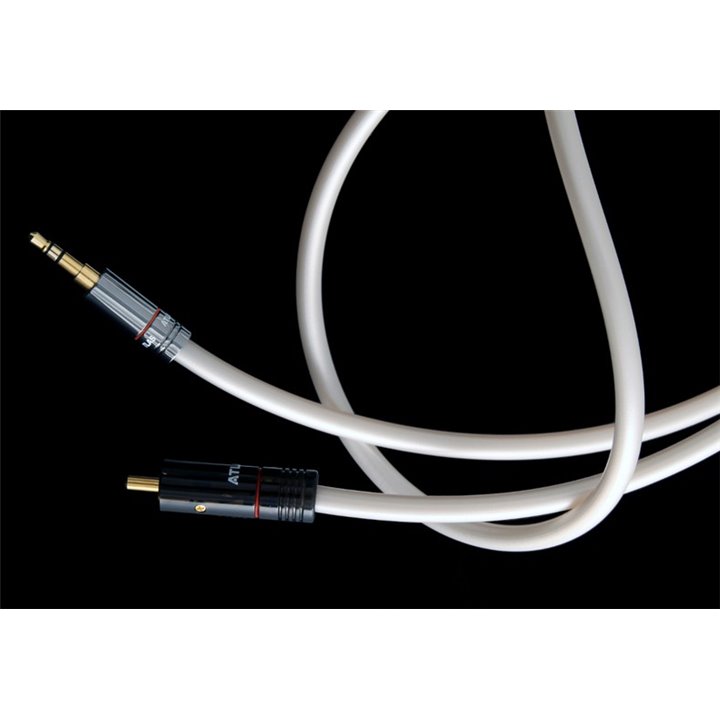 Atlas ELEMENT METIK 3,5MM – ACHROMATIC S/PDIF Kabel Jack 3,5mm – 1xRCA S/PDIF - 0,75m.