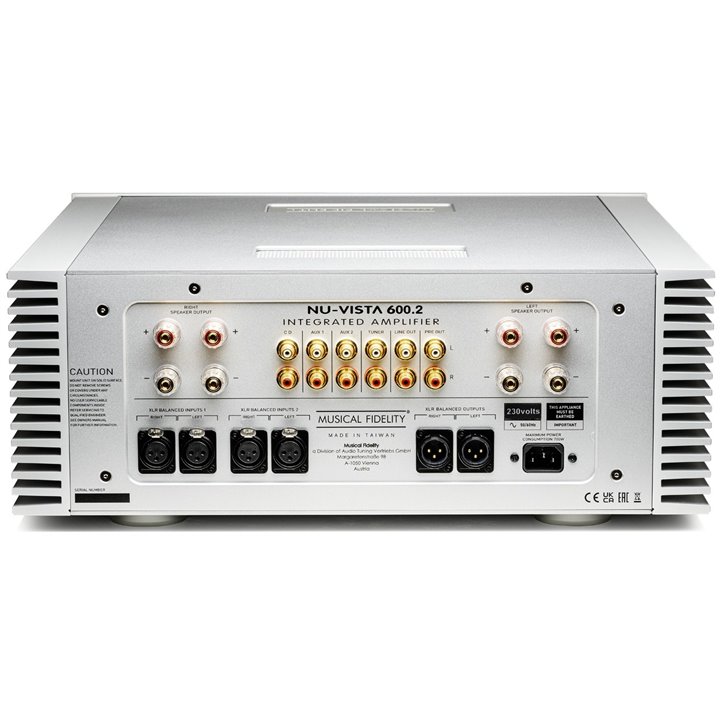 Musical Fidelity Nu-Vista 600.2 (Srebrny) - Raty 0% - Gwarancja producenta - Salon Łódź