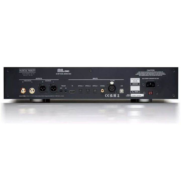 Musical Fidelity M8x DAC (M8xDAC) (Czarny) - Gwarancja producenta - Salon Łódź - Raty 0%