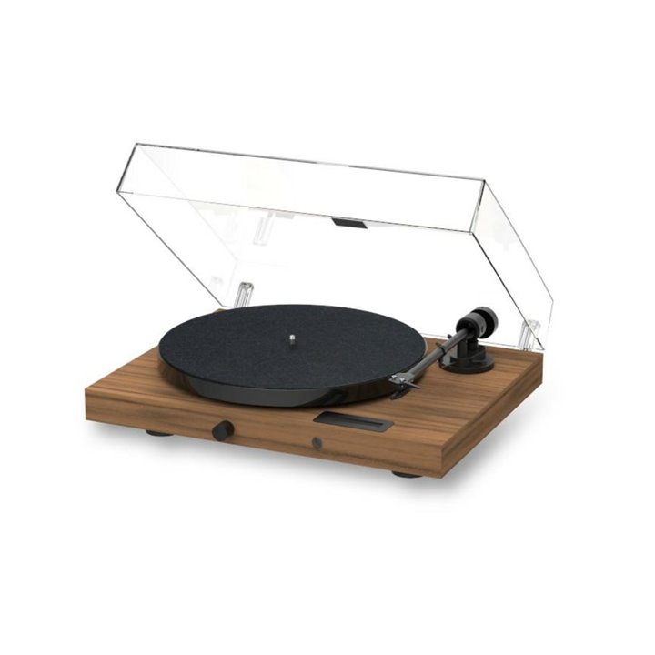 PRO JECT JUKEBOX E1 - Gramofon all-in-one z wkładką OM5e - WALNUT - Raty 0% - Gwarancja producenta - Salon Łódź