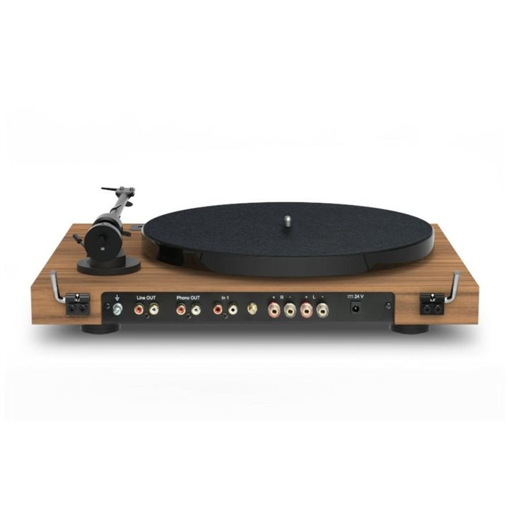 PRO JECT JUKEBOX E1 - Gramofon all-in-one z wkładką OM5e - WALNUT - Raty 0% - Gwarancja producenta - Salon Łódź
