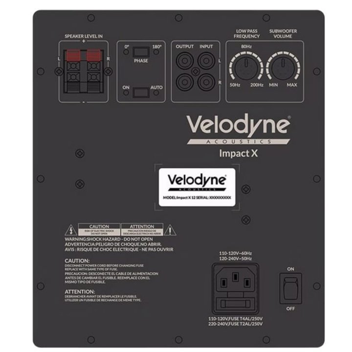 Velodyne Impact X 15 Czarny - Gwarancja producenta - Raty 0% - Salon Łódź