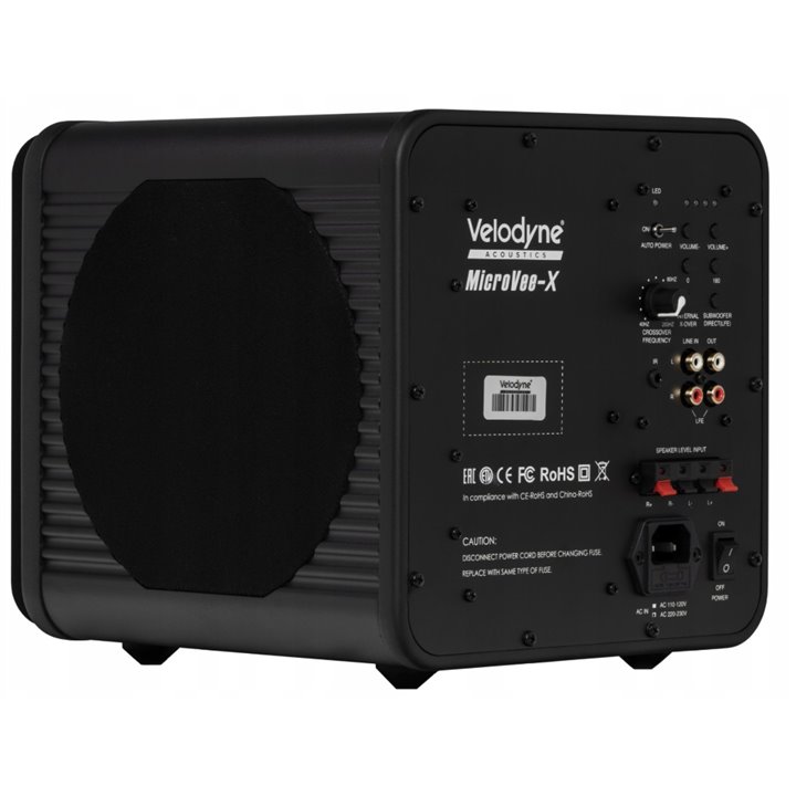 Velodyne MicroVee X Czarny - Gwarancja producenta - Raty 0% - Salon Łódź