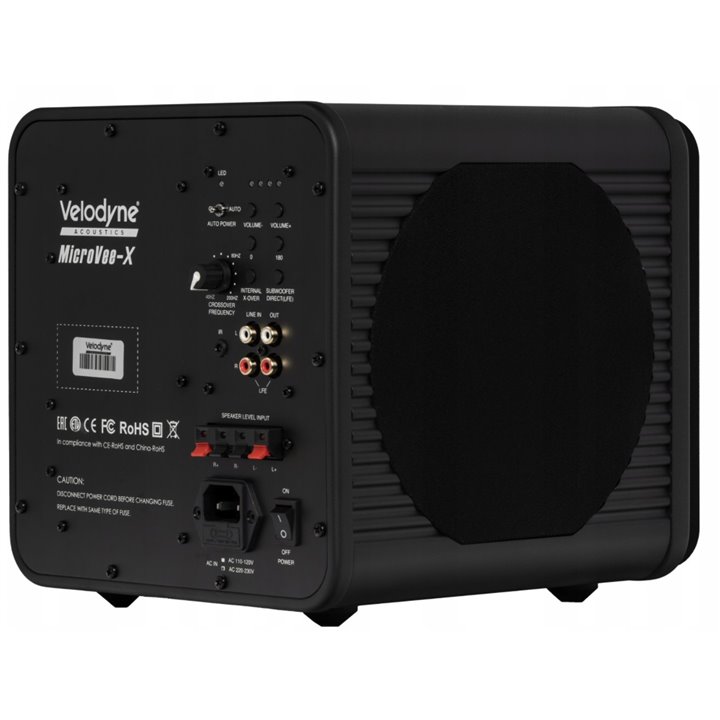 Velodyne MicroVee X Czarny - Gwarancja producenta - Raty 0% - Salon Łódź