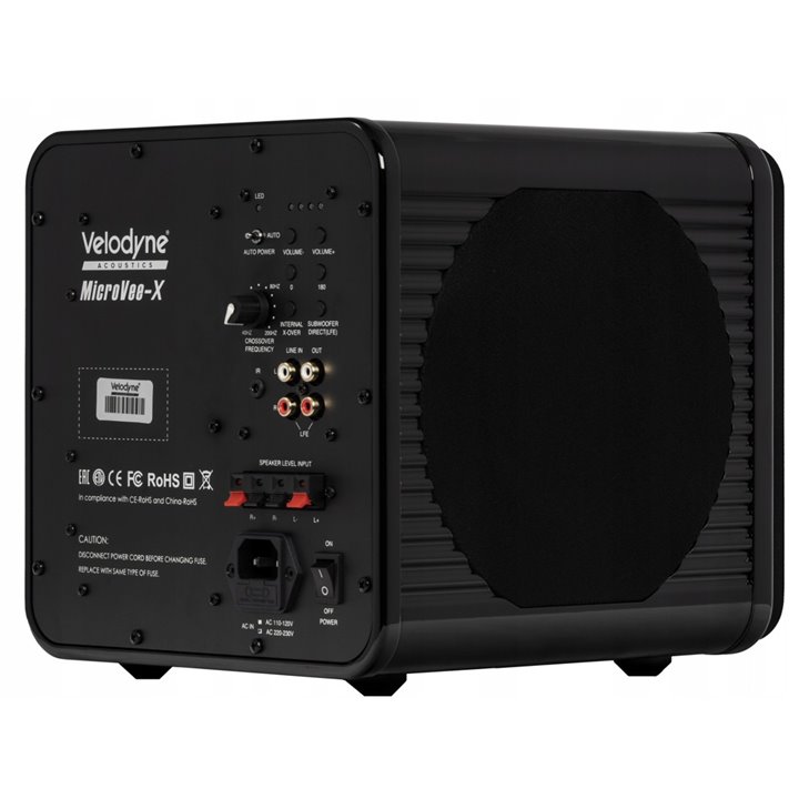 Velodyne MicroVee X Czarny Połysk - Gwarancja producenta - Raty 0% - Salon Łódź