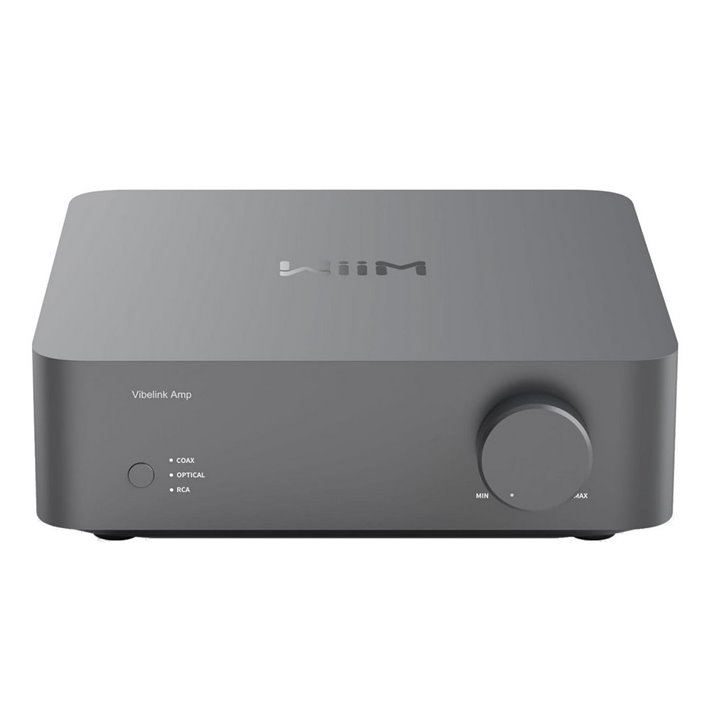 WiiM Vibelink wzmacniacz z DAC - szary metalic