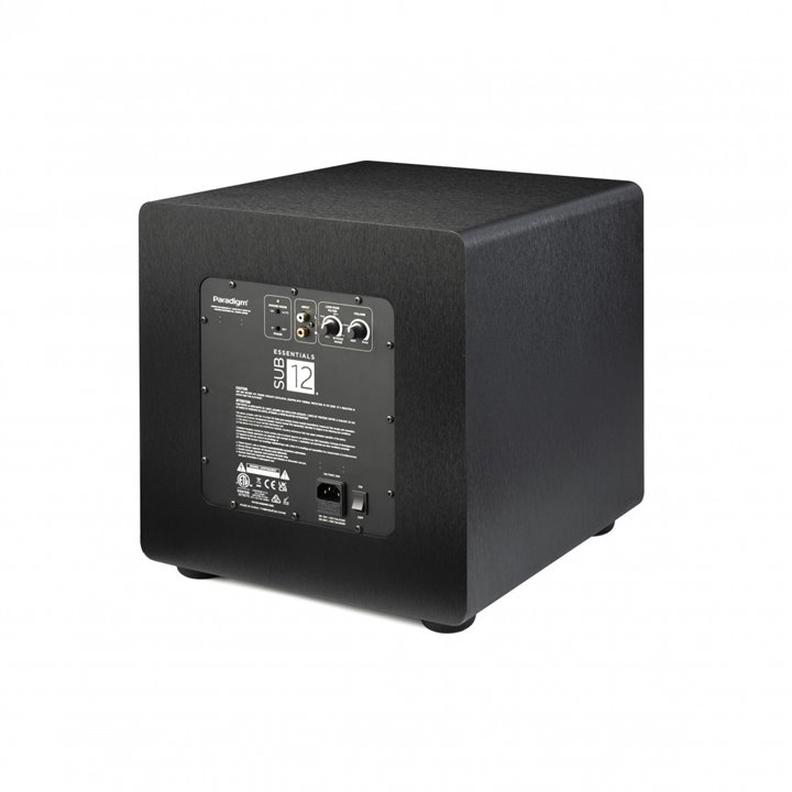 Paradigm Essentials SUB 12 (Brushed Black Vinyl) RATY 0% - GWARANCJA PRODUCENTA - SALON ŁÓDŹ