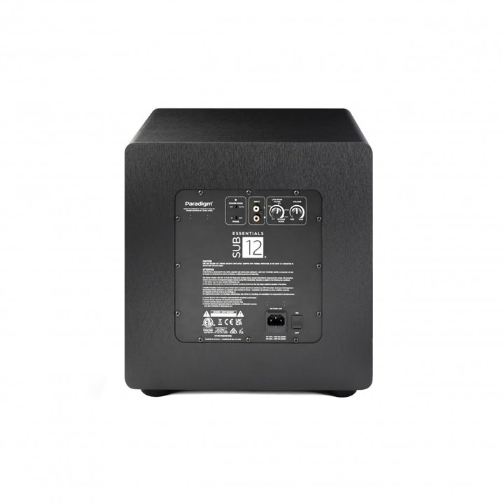 Paradigm Essentials SUB 12 (Brushed Black Vinyl) RATY 0% - GWARANCJA PRODUCENTA - SALON ŁÓDŹ