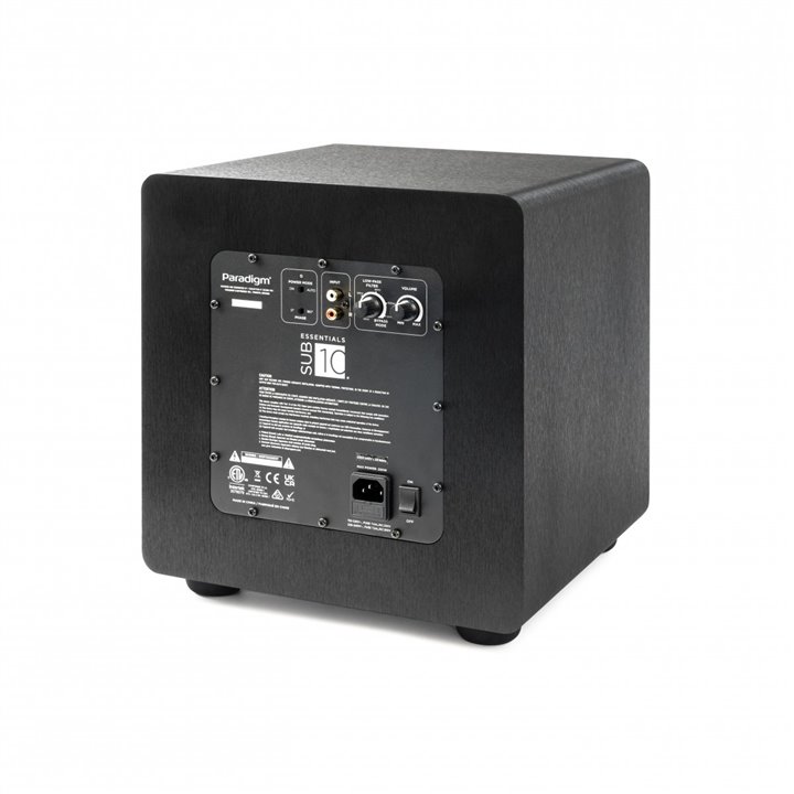 Paradigm Essentials SUB 10 (Brushed Black Vinyl) RATY 0% - GWARANCJA PRODUCENTA - SALON ŁÓDŹ