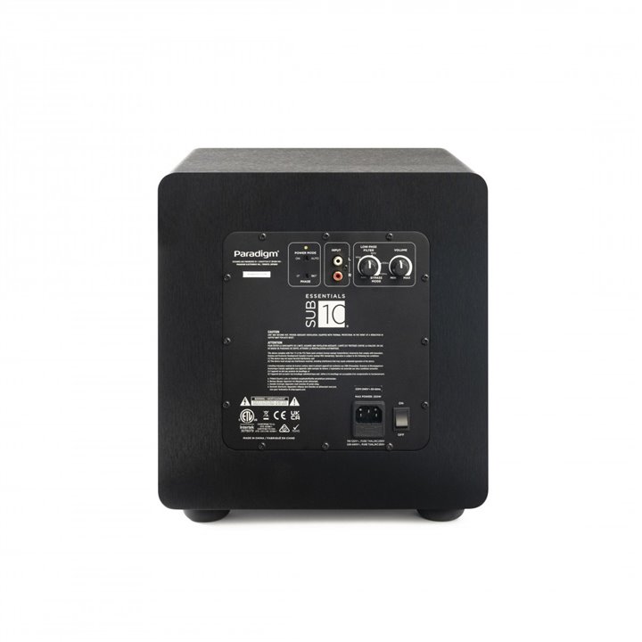 Paradigm Essentials SUB 10 (Brushed Black Vinyl) RATY 0% - GWARANCJA PRODUCENTA - SALON ŁÓDŹ