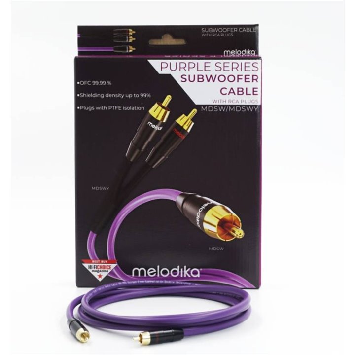 Melodika MDSW10 (1xRCA - 1xRCA) 1m