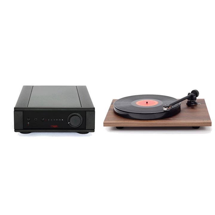 Rega Brio MK7 + Planar 1 (Carbon) Walnut - Raty 0% - Gwarancja producenta - Salon Łódź
