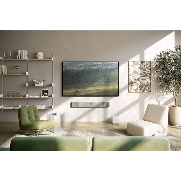 KEF XIO Soundbar Srebny - Raty 0% - Gwarancja producenta - Salon Łódź