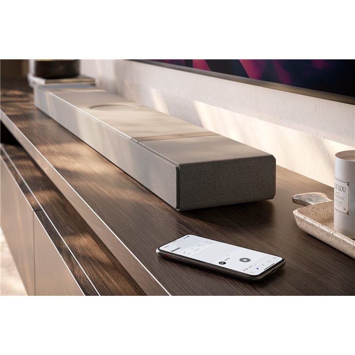 KEF XIO Soundbar Srebny - Raty 0% - Gwarancja producenta - Salon Łódź