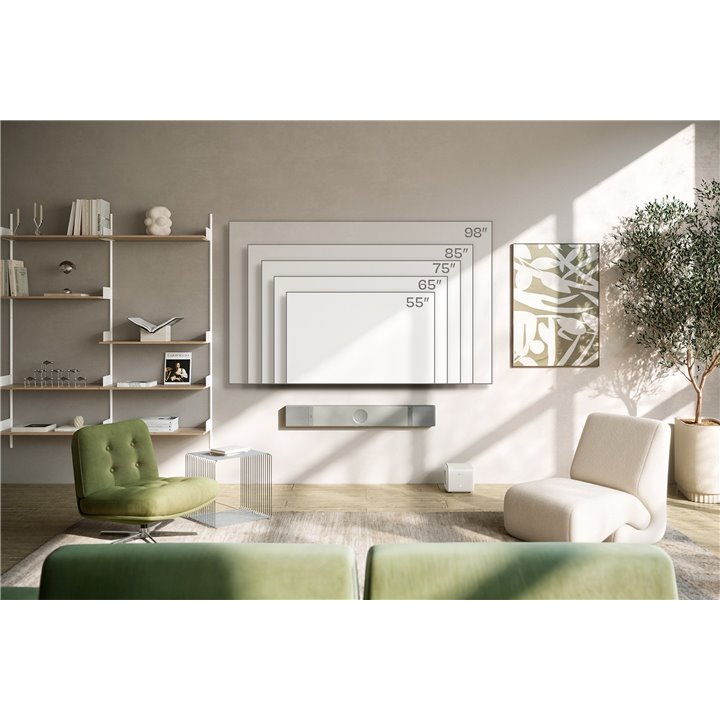 KEF XIO Soundbar Srebny - Raty 0% - Gwarancja producenta - Salon Łódź