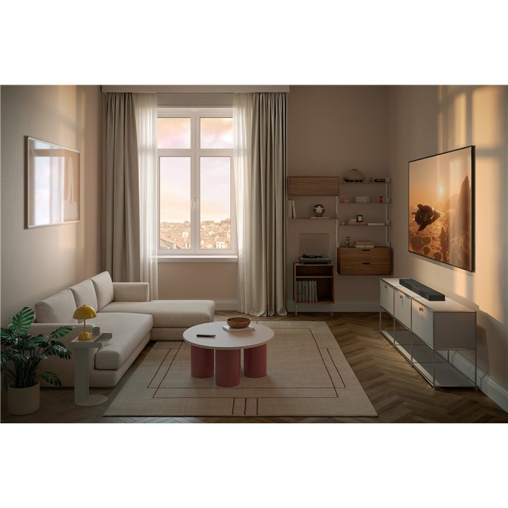 KEF XIO Soundbar Czarny + KW2 RX + Bezprzewodowy pilot GRATIS - Raty 0% - Gwarancja producenta - Salon Łódź