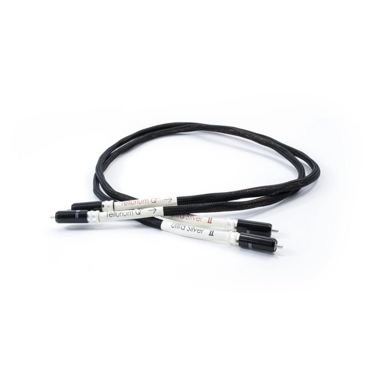 Tellurium Q Ultra Silver II RCA 1m / Raty 0% - Gwarancja producenta - Salon Łódź