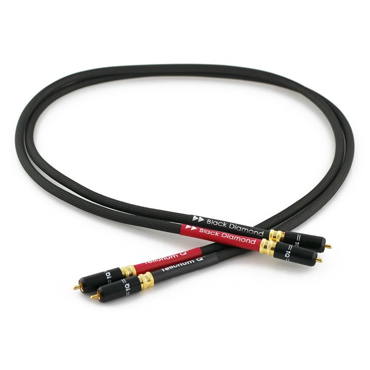 Tellurium Q Black Diamond RCA 1.5m / Raty 0% - Gwarancja producenta - Salon Łódź