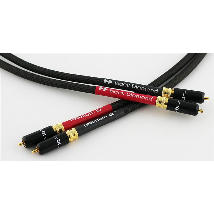 Tellurium Q Black Diamond RCA 2m / Raty 0% - Gwarancja producenta - Salon Łódź
