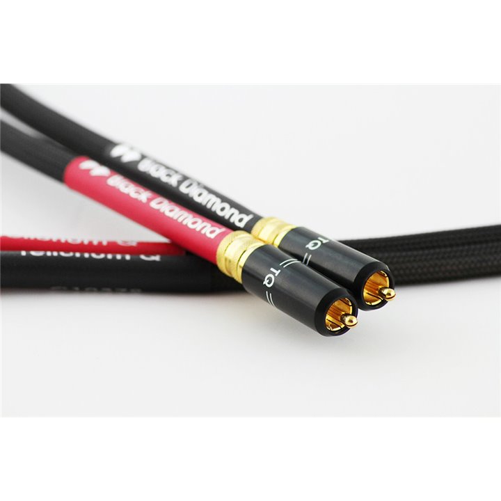 Tellurium Q Black Diamond RCA 2.5m / Raty 0% - Gwarancja producenta - Salon Łódź