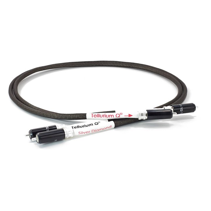 Tellurium Q Silver Diamond RCA 1.5m / Raty 0% - Gwarancja producenta - Salon Łódź