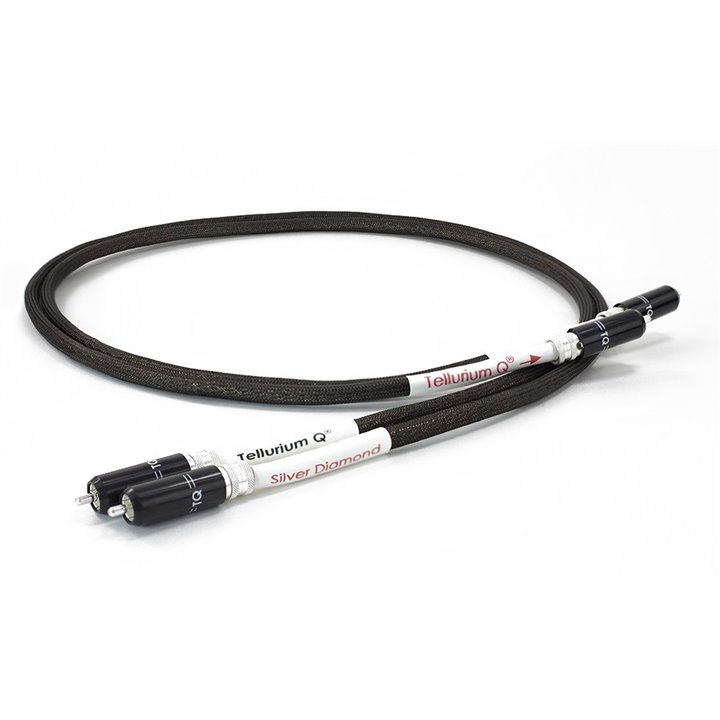 Tellurium Q Silver Diamond RCA 1.5m / Raty 0% - Gwarancja producenta - Salon Łódź