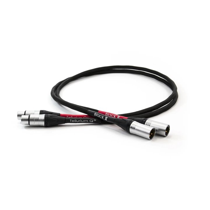 Tellurium Q Black II XLR 1m / Raty 0% - Gwarancja producenta - Salon Łódź