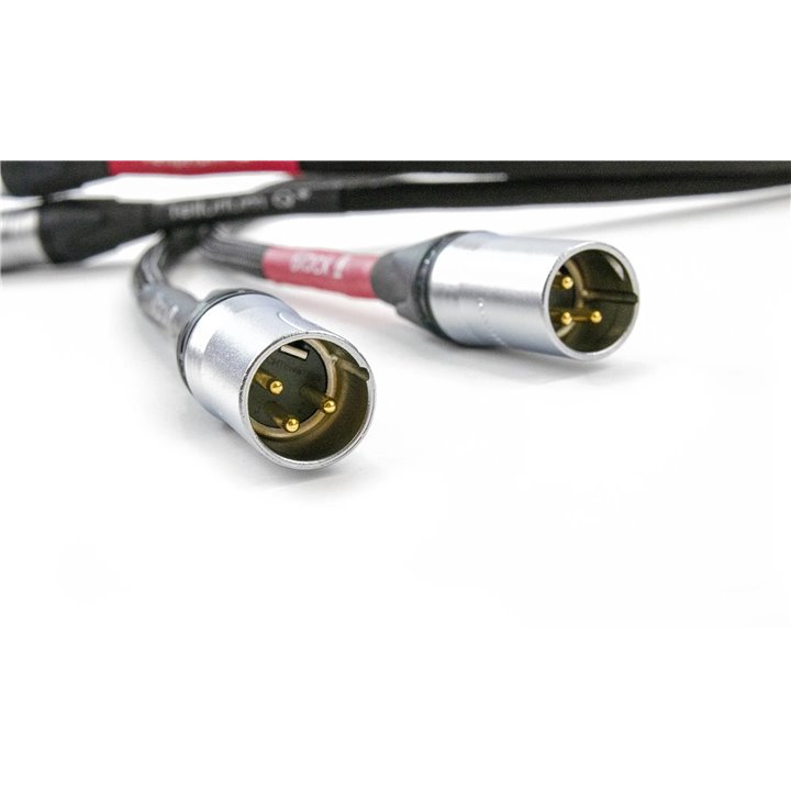 Tellurium Q Black II XLR 1m / Raty 0% - Gwarancja producenta - Salon Łódź