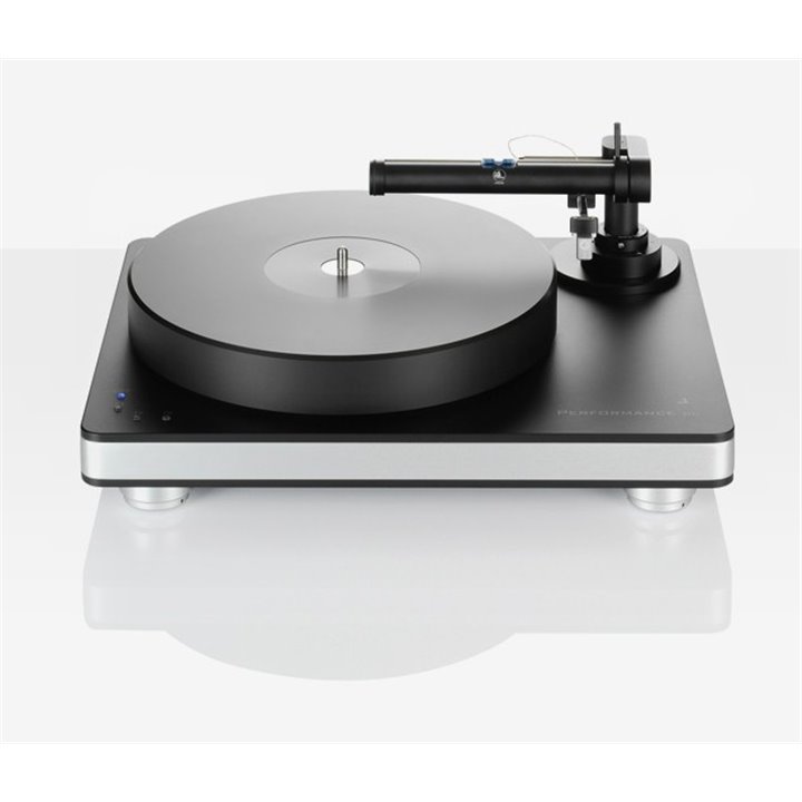 ClearAudio Performance DC - baza gramofonu TT046/S/Wood - Silver with wood chassis