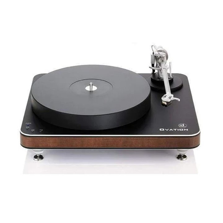 ClearAudio Ovation (ramię Clarify, wkładka Concerto V2) TT035 - Black with natural wood chassis