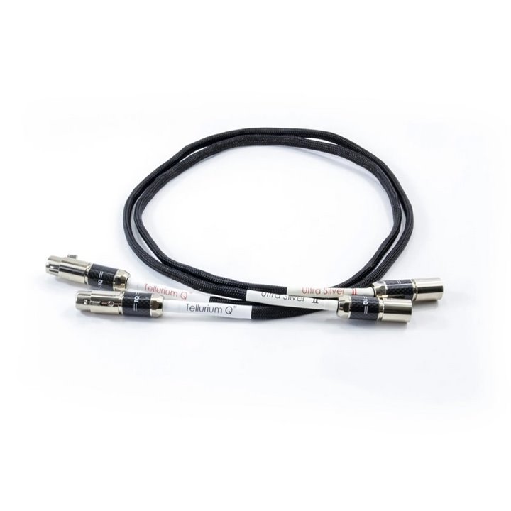 Tellurium Q Ultra Silver II XLR 1m / Raty 0% - Gwarancja producenta - Salon Łódź