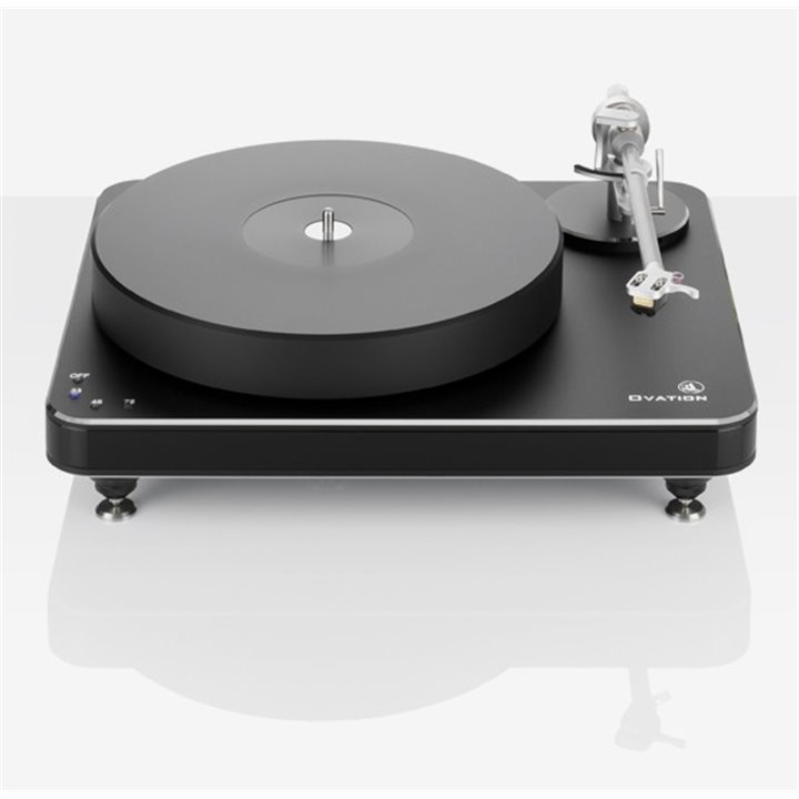 ClearAudio Ovation (ramię Clarify, wkładka Concerto V2) TT034 - Black with black chassis