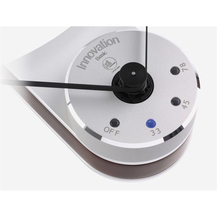 ClearAudio Innovation Basic - baza gramofonu TT042-III - Black Lacquer Aluminium parts: Silver, Platter: Acrylic