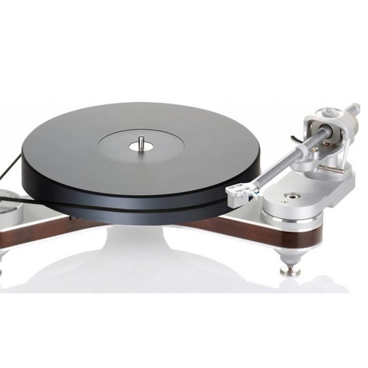 ClearAudio Innovation Basic - baza gramofonu TT049/W-I White Lacquer - Aluminium parts: Black, Platter: Black