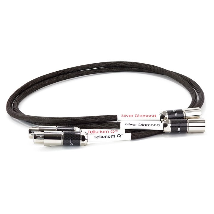 Tellurium Q Silver Diamond XLR 1.5m / Raty 0% - Gwarancja producenta - Salon Łódź